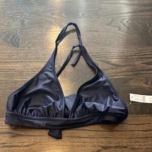 J. Crew Dark Blue Bikini Top